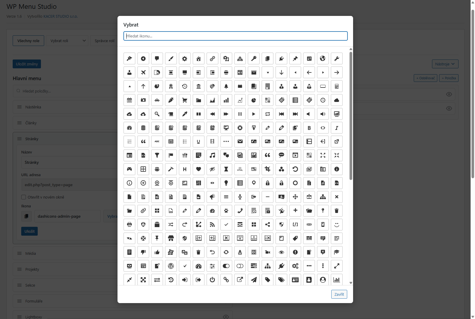 WP Menu Studio – screenshot 4